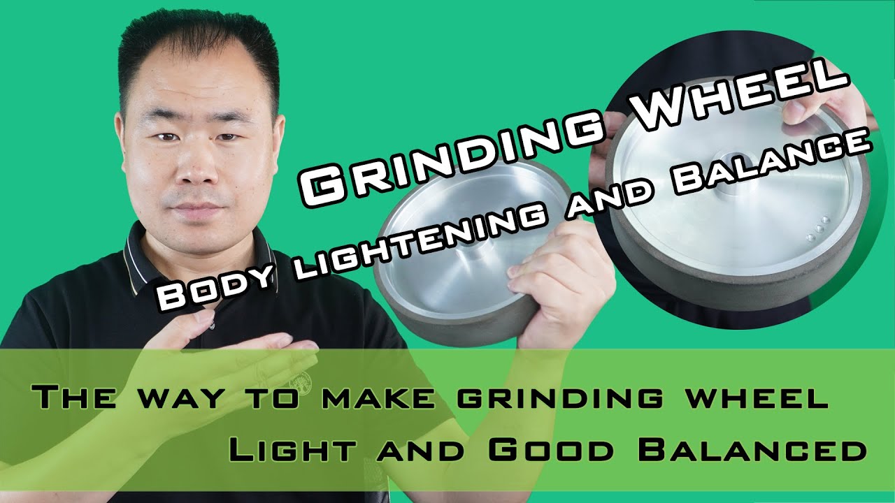 Making grinding wheel body light and balance hole | basic abrasive knowledge | FortureTools