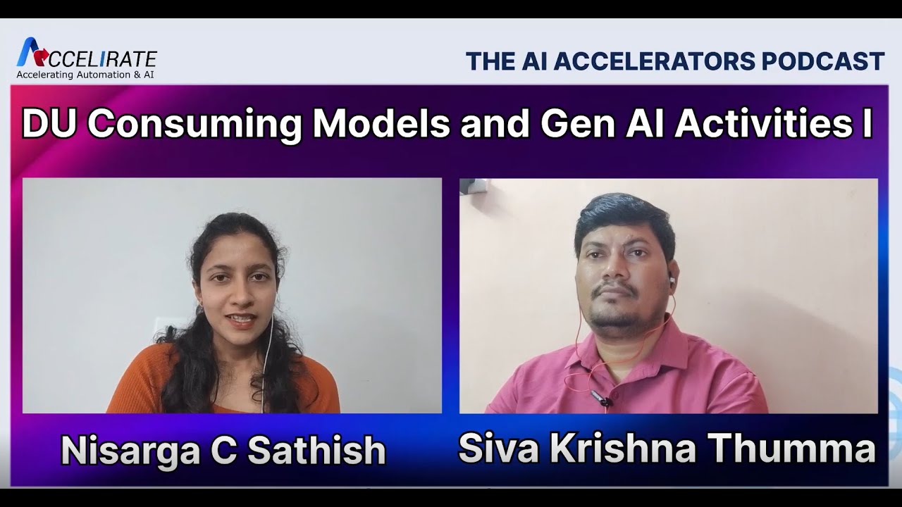 DU Consuming models and GenAI Activities I | Episode 5 | UiPath | Agentic AI | DU Use case | AI