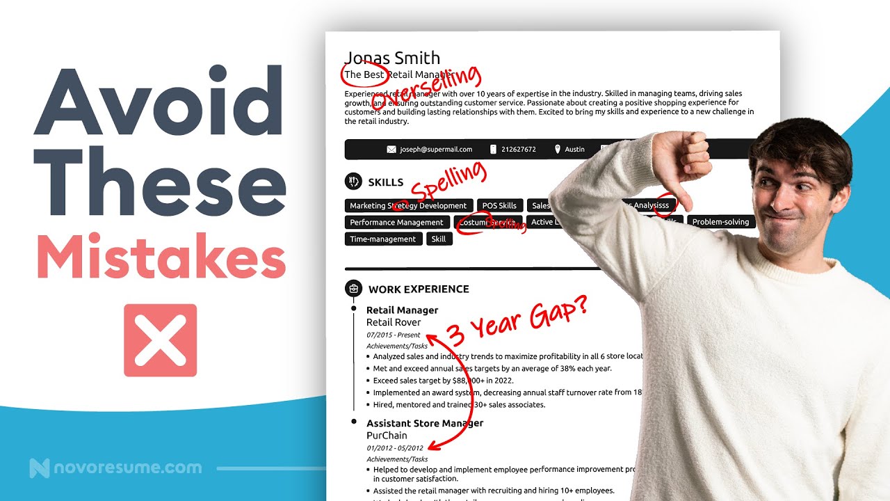 13 Resume Mistakes You're Probably Making Right Now