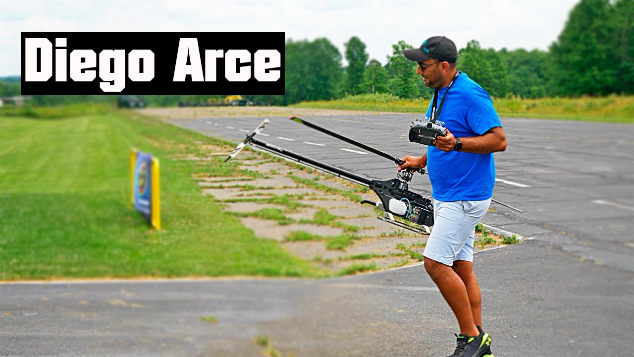 Diego Arce ~ Specter NME Nitro ~ OHIO Heli 3D competition