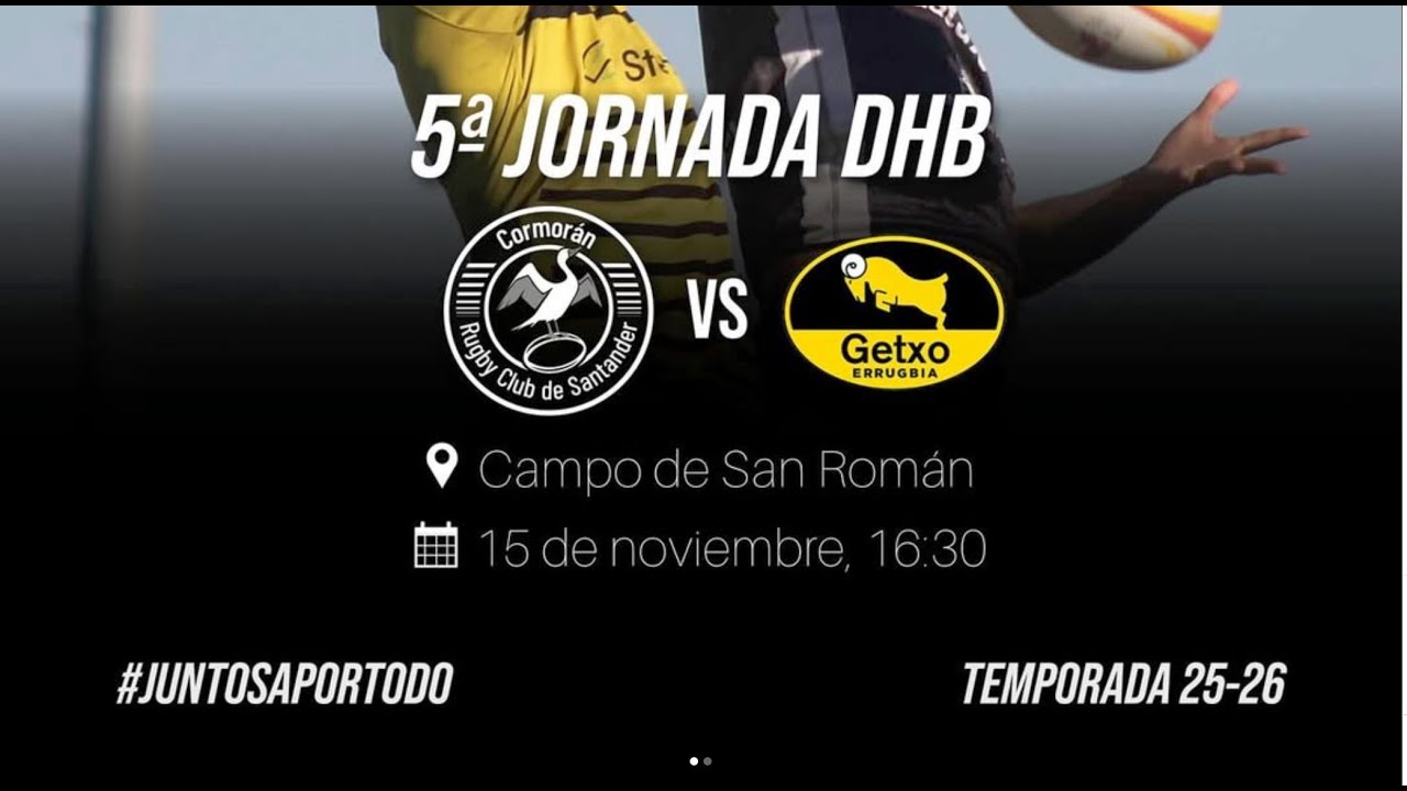 Cormoran Rugby Club vs Getxo Errugbia | DHB Jornada 5