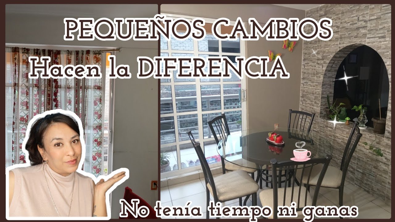✅SIN GASTAR UN SOLO PESO REMODELE MI COMEDOR || GRAN CAMBIO en un DÍA 