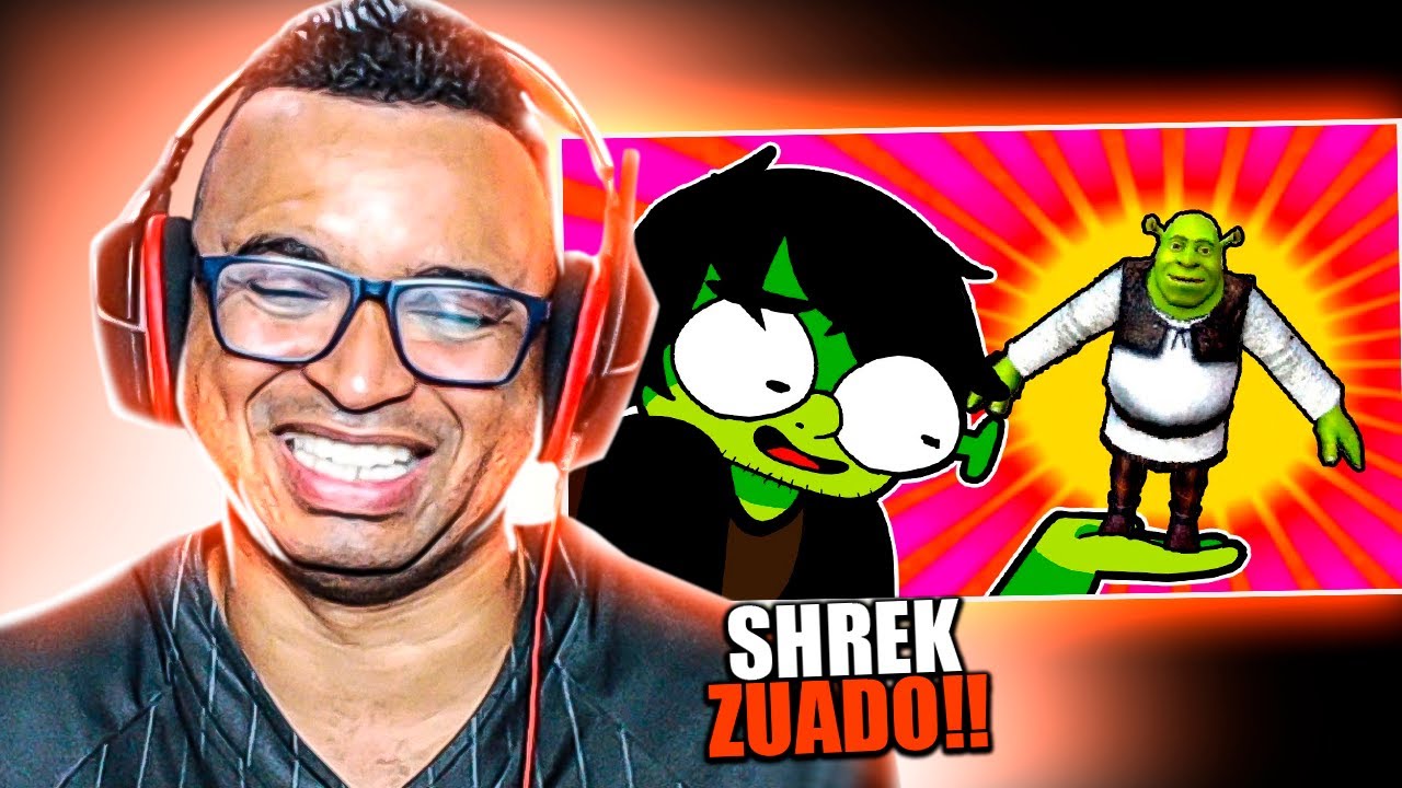 REACT | fiz um jogo do shrek em 3d sem saber programar em 3d - GEMAPLYS