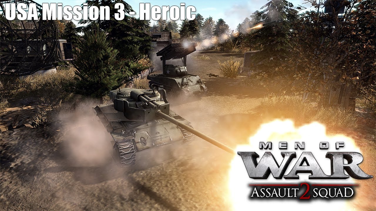 USA Mission 3 - Heroic | Men of War: Assault Squad 2