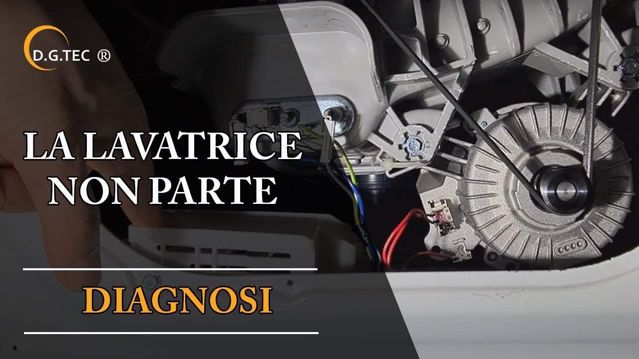 Lavatrice non parte - Diagnosi