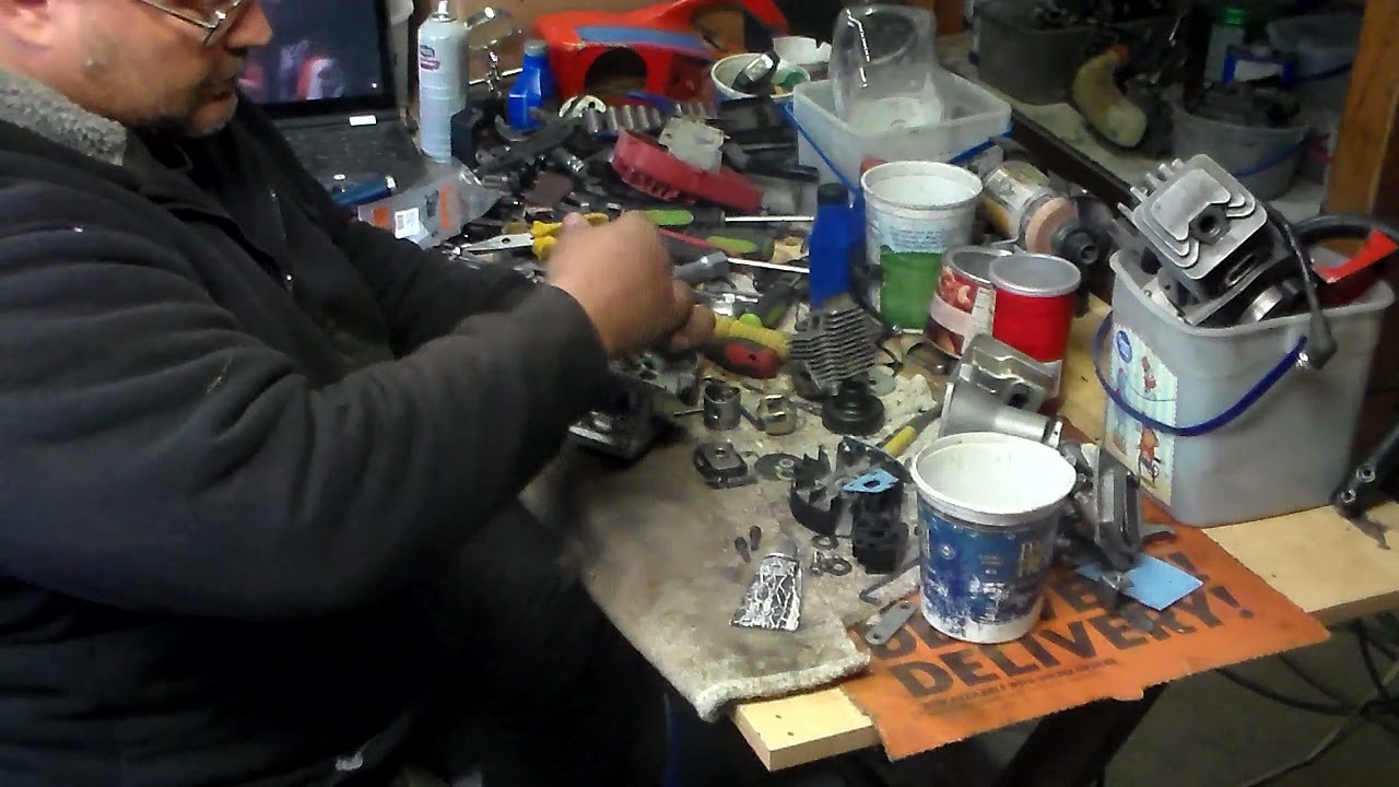 mantis tiller tear down and repair
