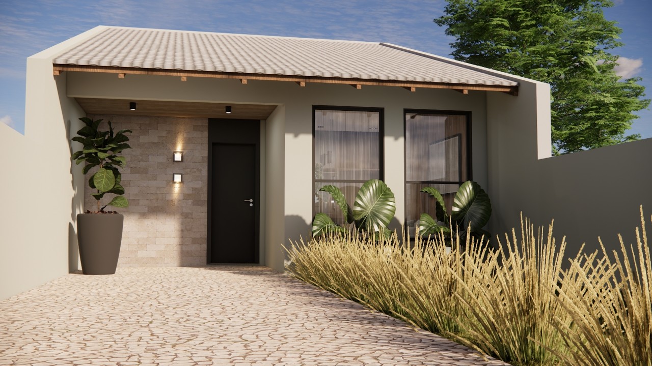 CASA PEQUENA e ACONCHEGANTE | 2 QUARTOS | 82 m²