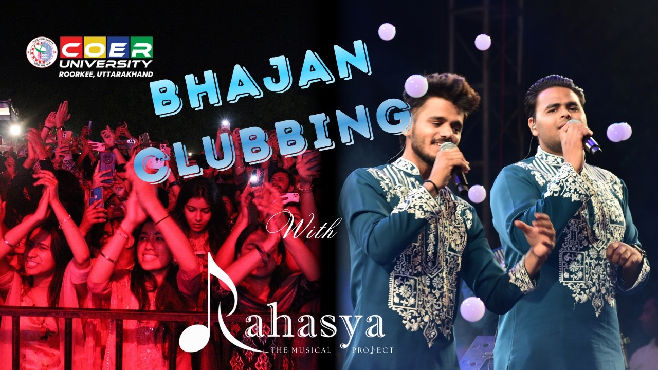 ✨ Bhajan Clubbing Night | Zion 2026 | COER University ✨