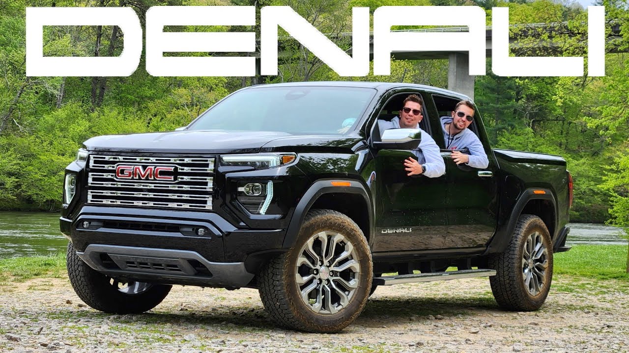HANDSOME BLING! -- Is the NEW 2023 GMC Canyon Denali a Truly Luxurious Mid-Size Truck?? ($54k)