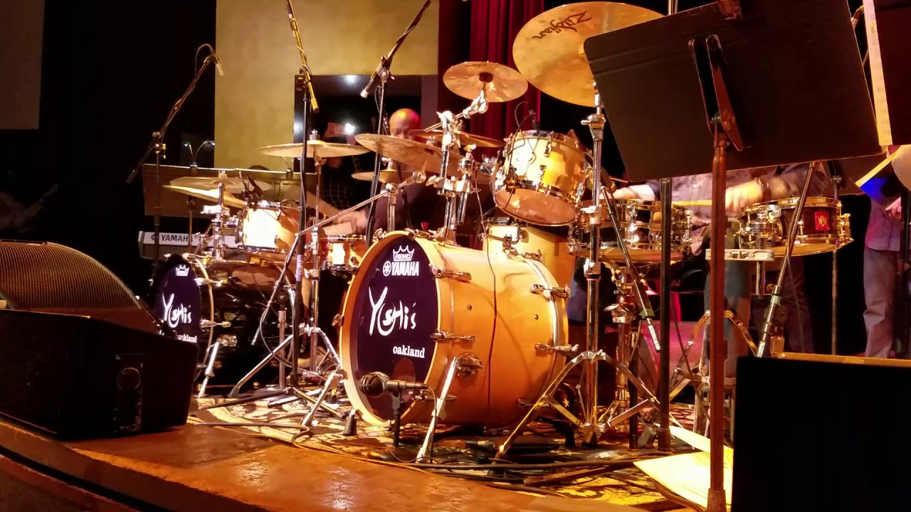 Tommy Igoe and Chris Coleman sharing the stage at Yoshi's Oakland