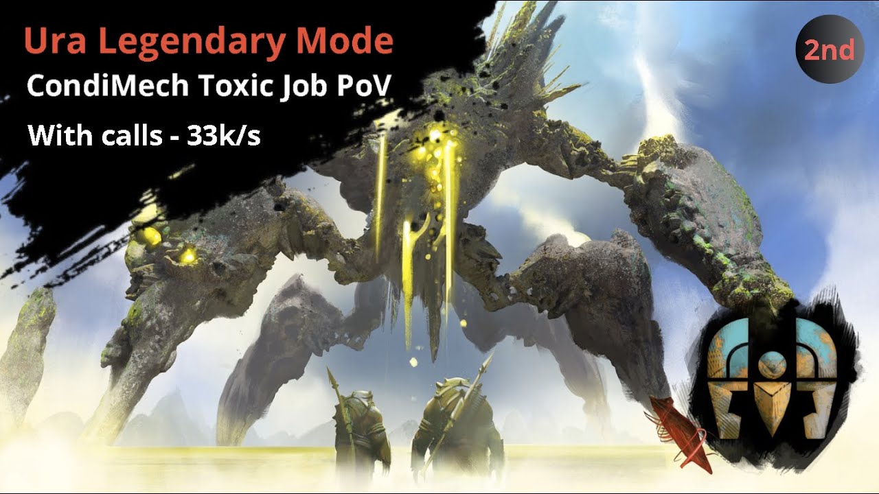 GuildWars2 | W8 - Ura LCM | CondiMech Toxic job PoV With calls