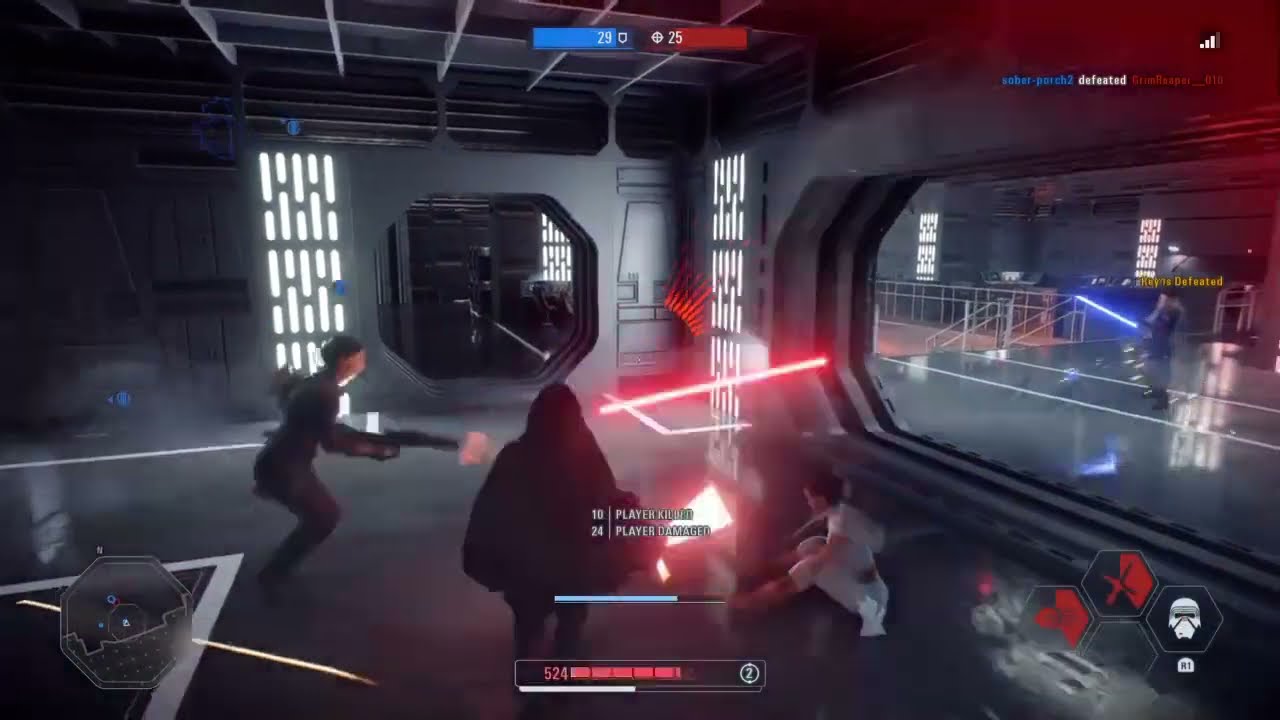 Kylo Ren Kill Streak - Star Wars Battlefront 2 - [May the 4th be with you] 