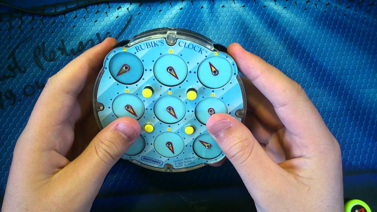 Tutoriel : Comment résoudre le Rubik's clock !