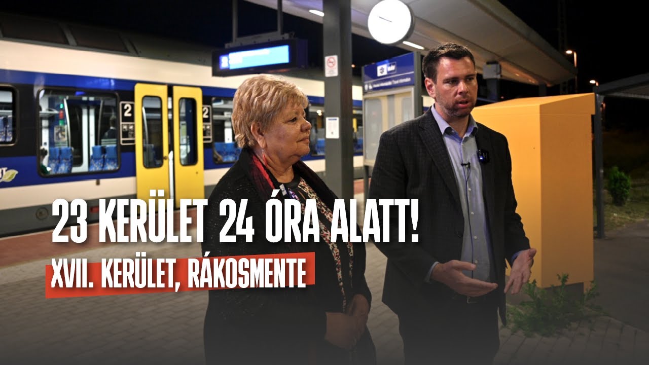 23 ker&uuml;let 24 &oacute;ra alatt! &ndash; XVII. ker&uuml;let, R&aacute;kosmente