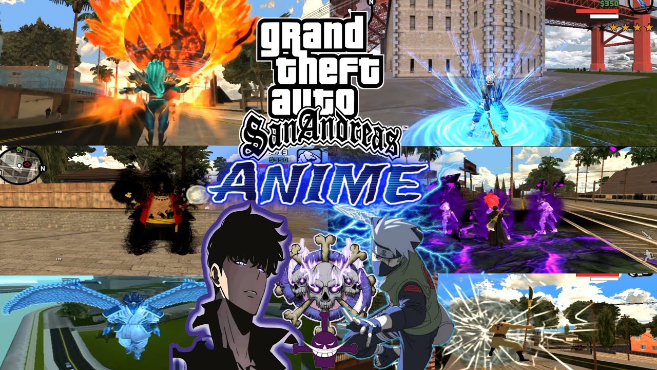Mod Ultimate Lifeform X Kurohige X Kakashi X Shirohige X Sung Jin Woo MODPACK GTA SA ANDROID