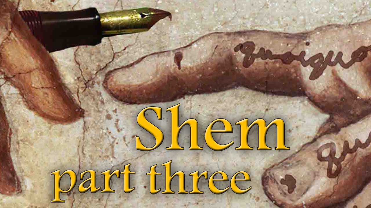 DON'T PANIC: it's only Finnegans Wake - Shem part 3