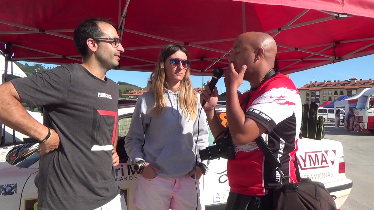 RALLYE SARON 2018 ENTREVISTA A AINGERU CASTRO - ALAITZ URKIOLA