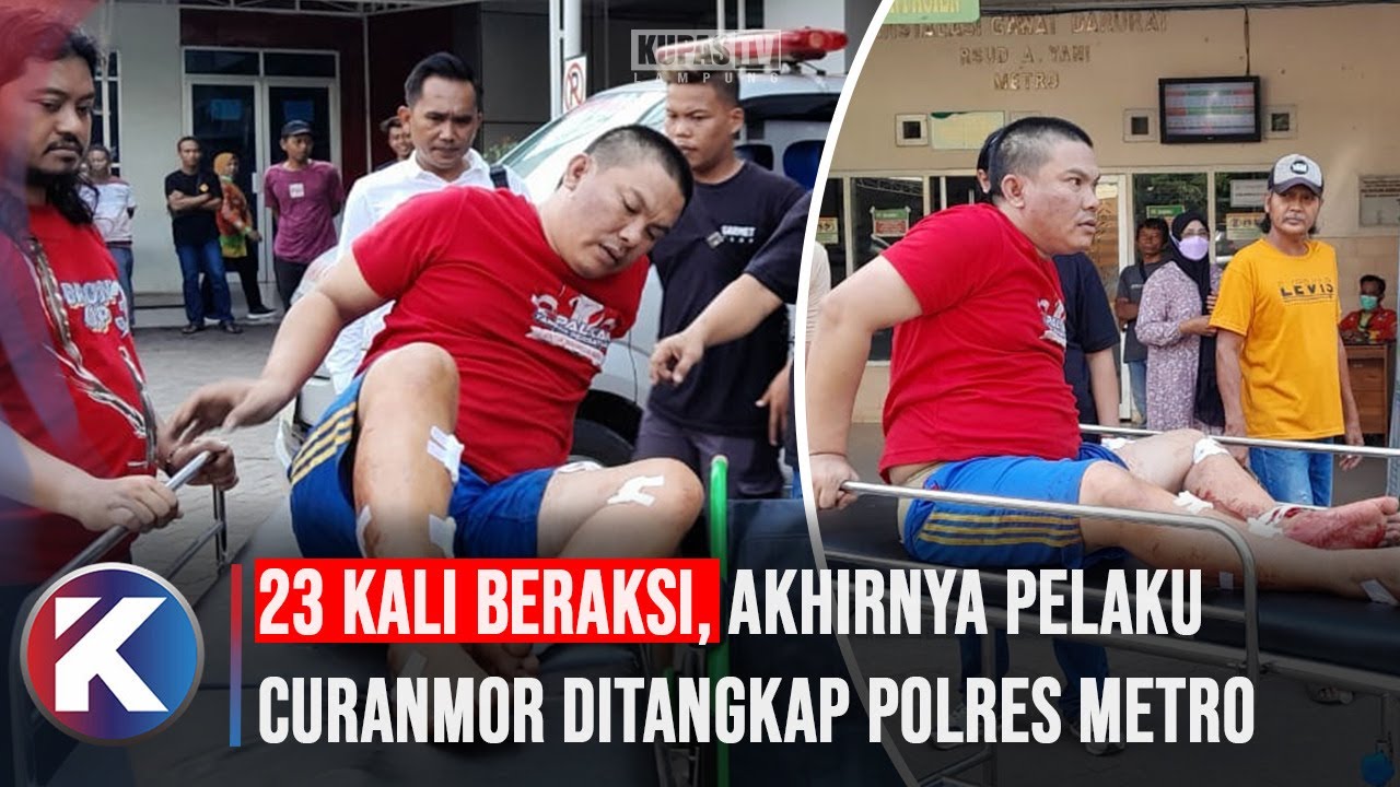 23 Kali Curi Motor di Metro, Spesialis Curanmor Ditangkap Polisi