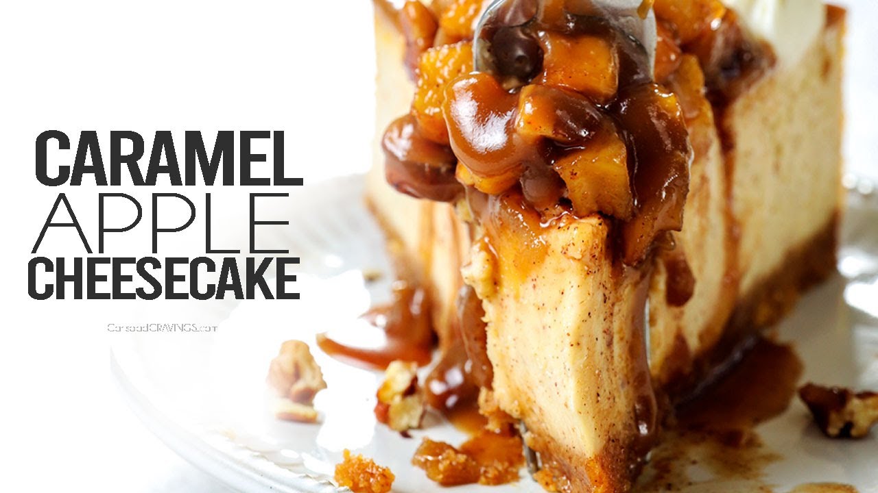 Caramel Apple Cheesecake