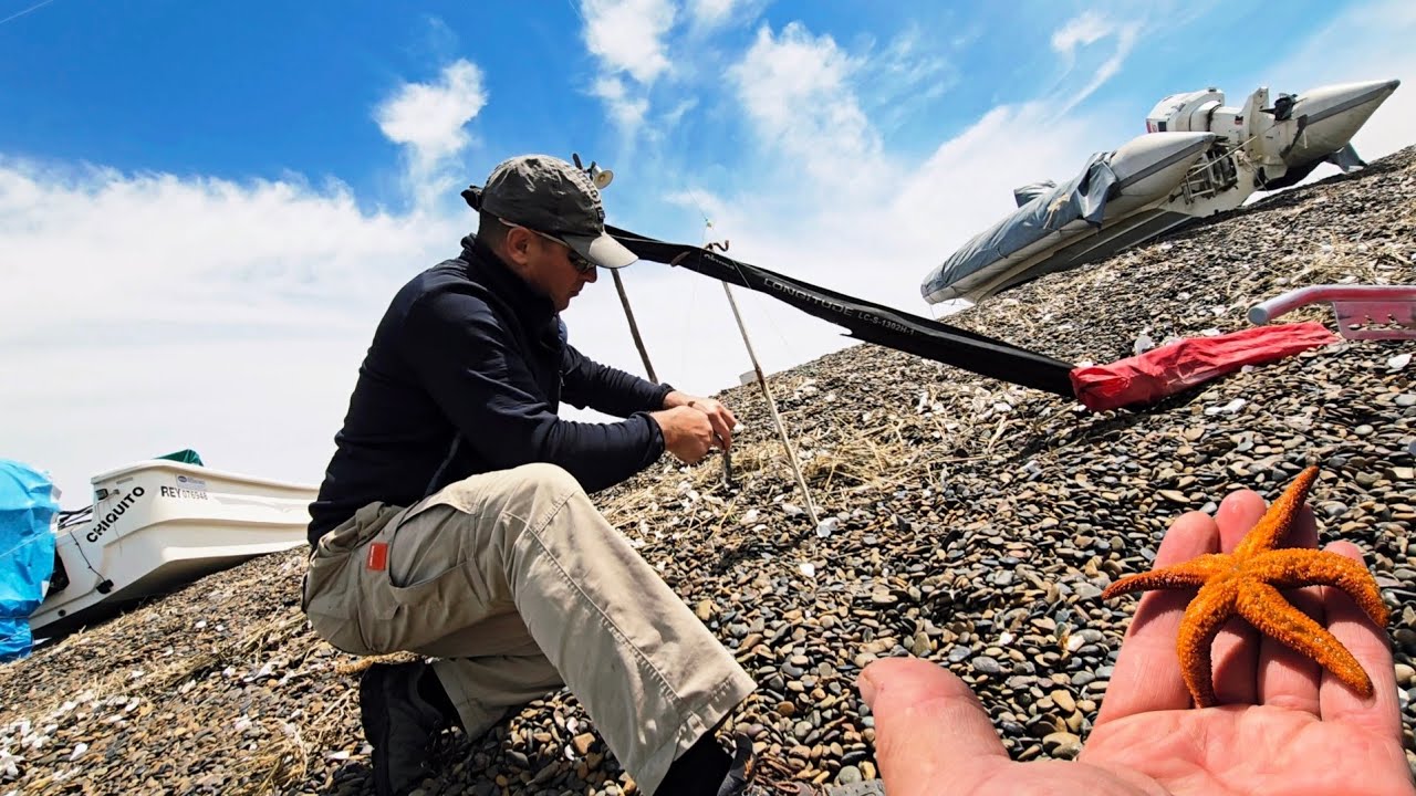 Tres días de Pesca de costa en BAHIA SAN BLAS. Pesca y aventura 