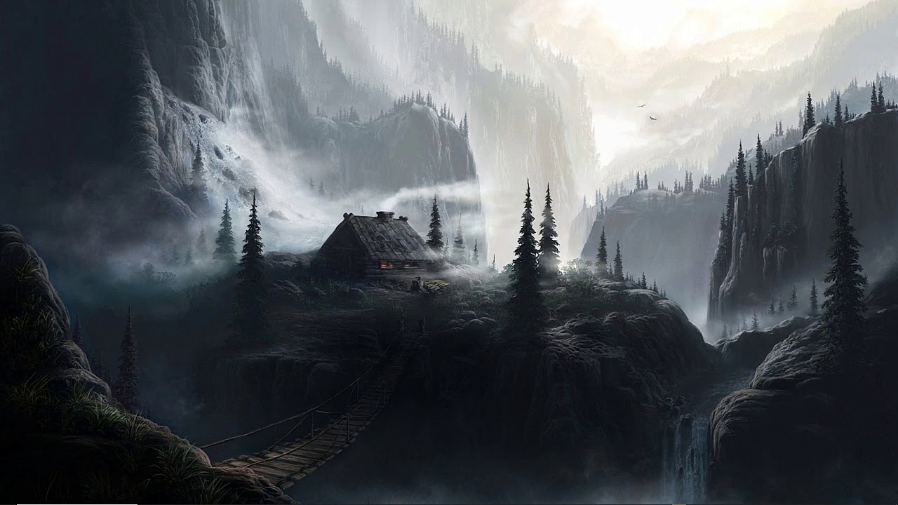 [Wallpaper Engine] The Elder Scrolls Skyrim - TESV - Mountain chalet
