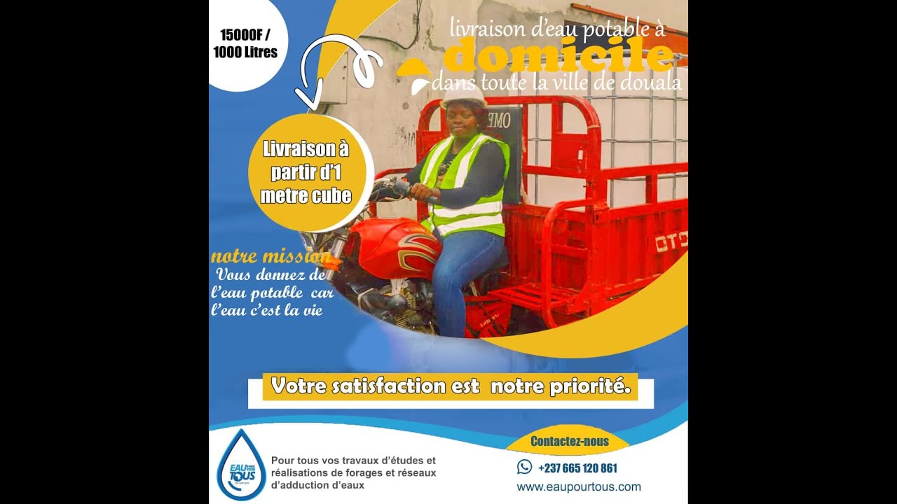 Notre Business de livraison d'eau