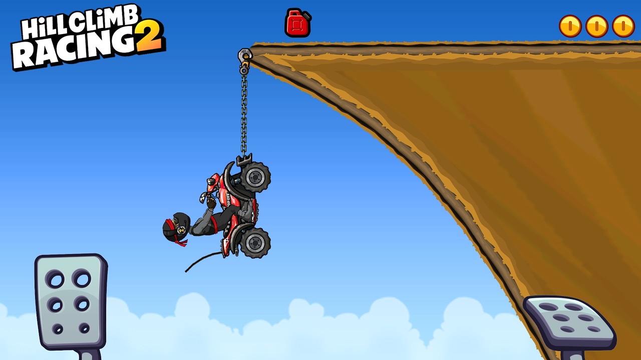 Hill Climb Racing 2 - ATV in Mountain, Desert, Beach GamePlay Walkthrough