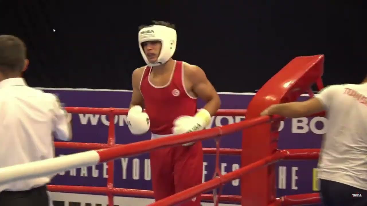 Budva 2024: Montassar Ben Zid (TUN) vs. Shaldinski Abbasgulu (AZE) – IBA Youth Boxing Showdown