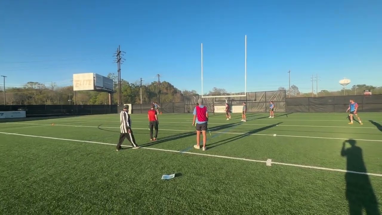 Los Reyes first game 69-20 7v7 