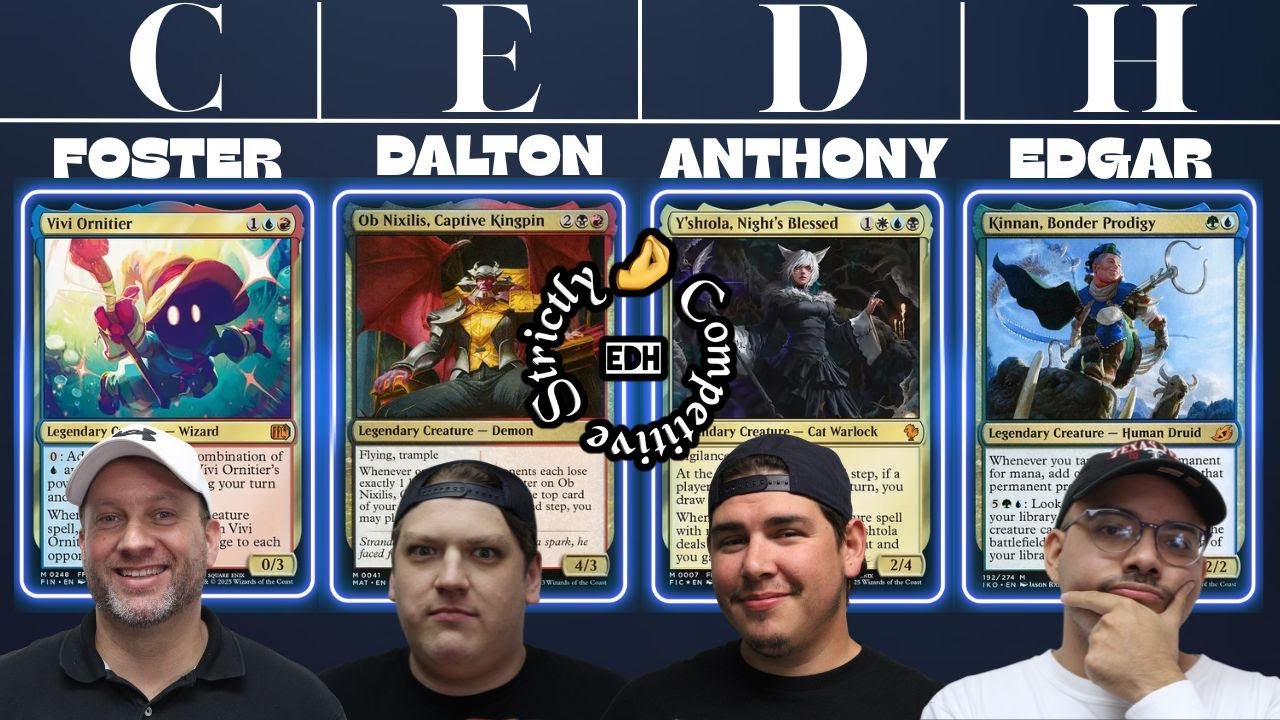 Is Vivi the best Izzet commander? cEDH Gameplay: Vivi vs Ob Nix vs Y'shtola vs Kinnan