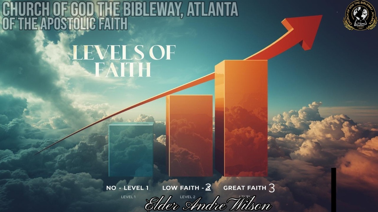 Levels of Faith:  where does your faith stand? - Elder Andre Wilson