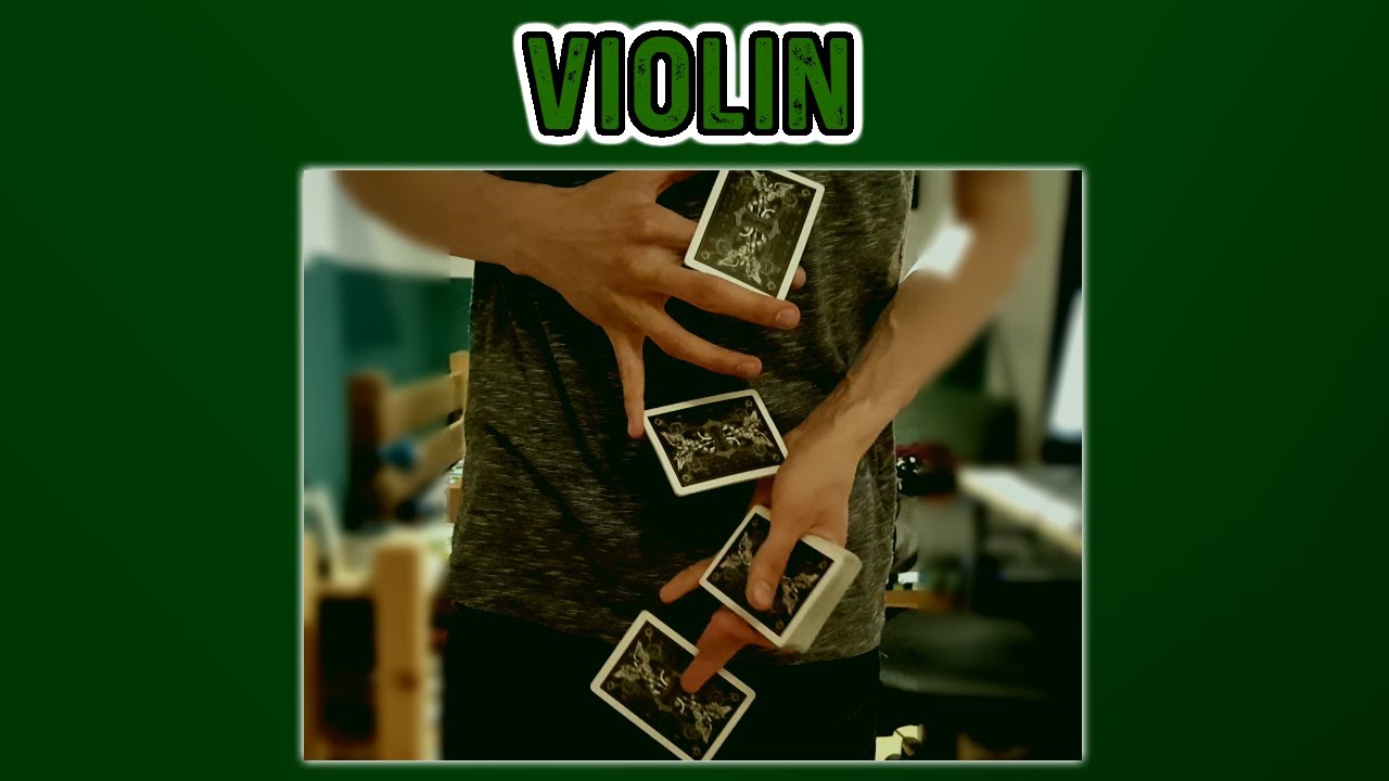 Violin (Basic Version) - Cardistry Tutorial [Kent #6]