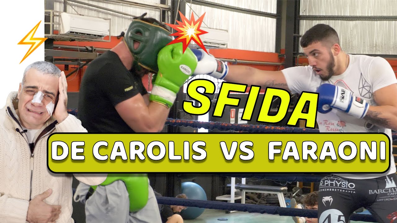 SFIDA PUGILE VS KICKBOXER - GIOVANNI DE CAROLIS VS MATTIA FARAONI
