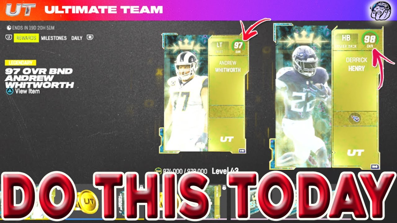 HOW TO REACH MUT LEVEL 50 FAST! DOUBLE XP! FREE 97 S5 PLAYER! LEVEL UP FAST! Madden 24 Ultimate Team