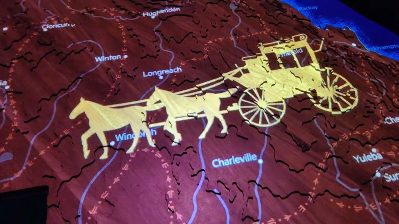 Early trading routes in Queensland