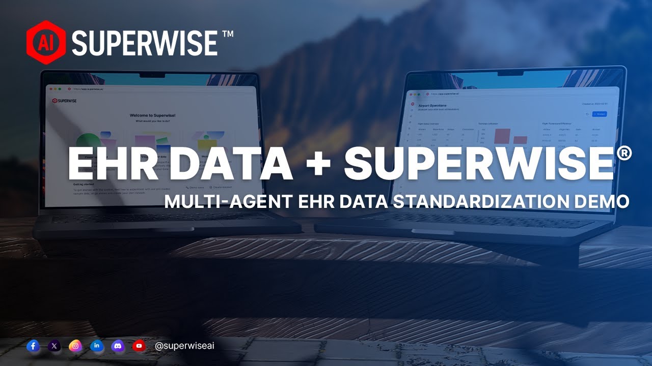 Revolutionizing EHR Data: AI-Powered De-Identification & FHIR Standardization Demo with SUPERWISE&reg;