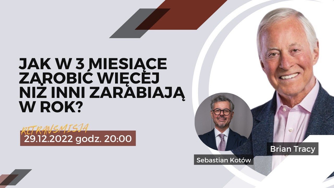 Spotkanie z Brianem Tracy -  
