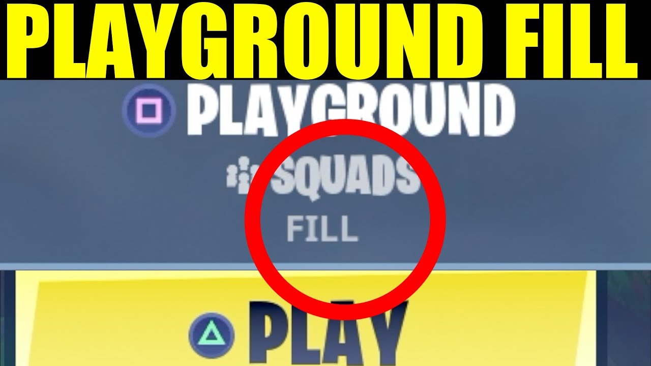 How to Enable FILL In Playgrounds LTM!! 1v1 2v2 Randoms!  (Fortnite Battle Royale Tips & Tricks)