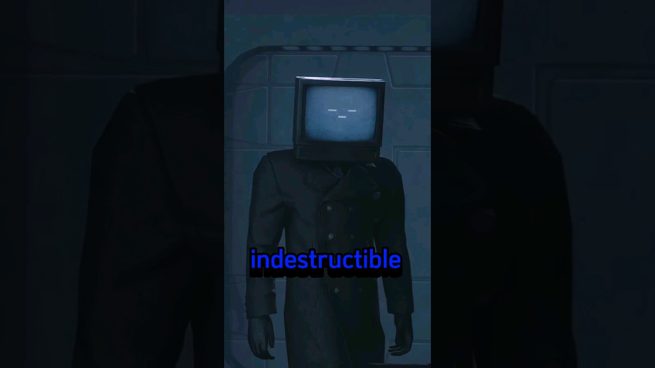 El cuerpo de los TvMans es indestructible 🤯en skibidi toilet #skibiditoilet