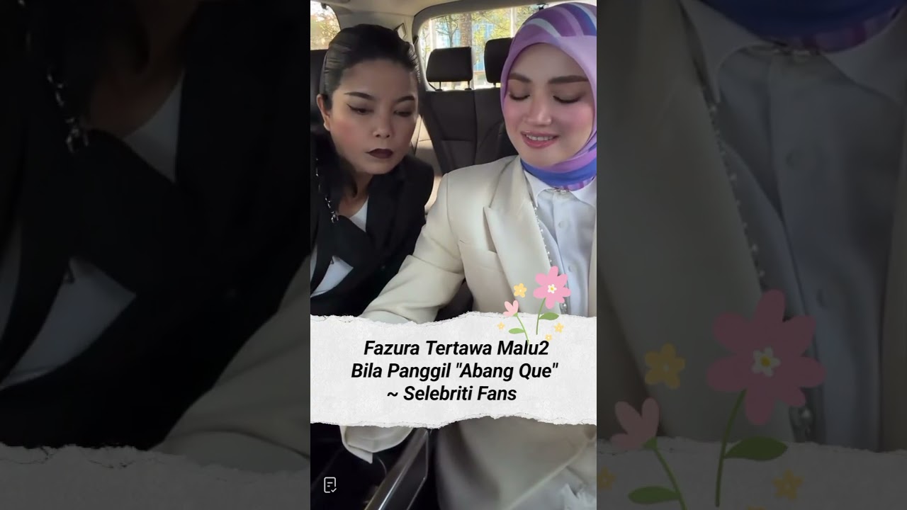 Que Haidar Nyanyi Lagu Perahu Kertas  Buat Fazura 