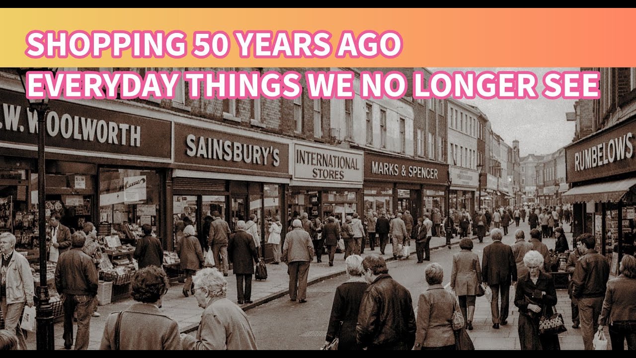 THIS USED TO BE NORMAL WHEN SHOPPING, GONE FOREVER?