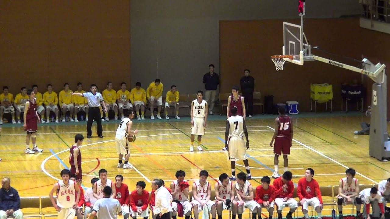 八王子vs明成(4Q)高校バスケ 2013 KAZU CUP準決勝