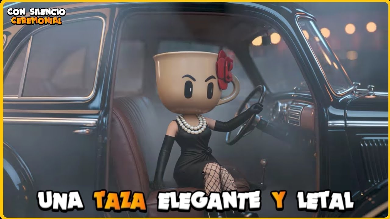 ☕️ 💅🏻 CAFÉ, DINAMITA Y TRANCAZOS  - ESPRESSINA NOIR EN ACCIÓN STUMBLERA 🌌💥