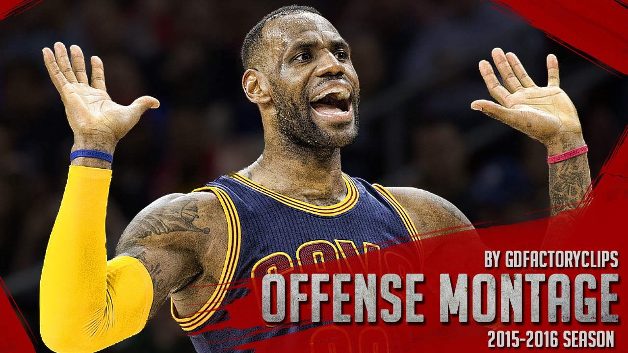 LeBron James Offense Highlights Montage 2015/2016 (Part 2) - MVP MODE!