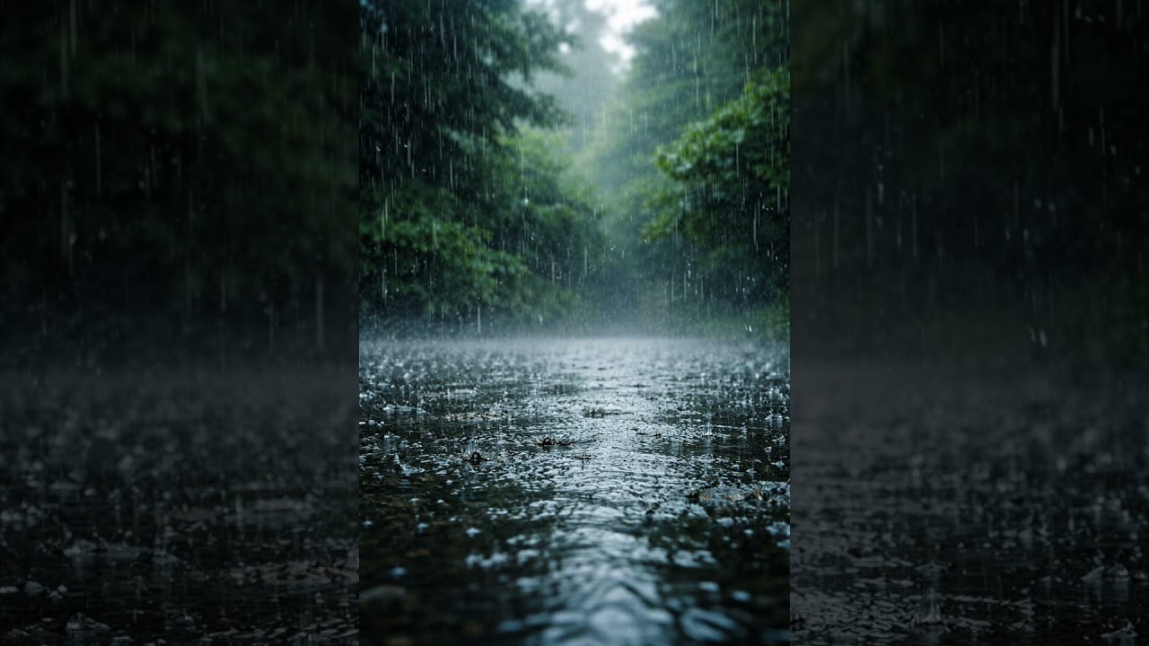 Relaxing rainy sound 