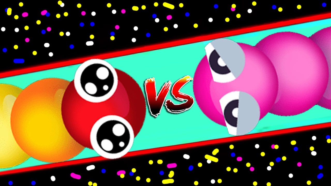 OMG 🐍 AGAIN KING PINKY VS BOSS RAINBOA 🐍 FIGHT 🐍 BEST EPIC SNAKE IO GAMEPLAY 🐍