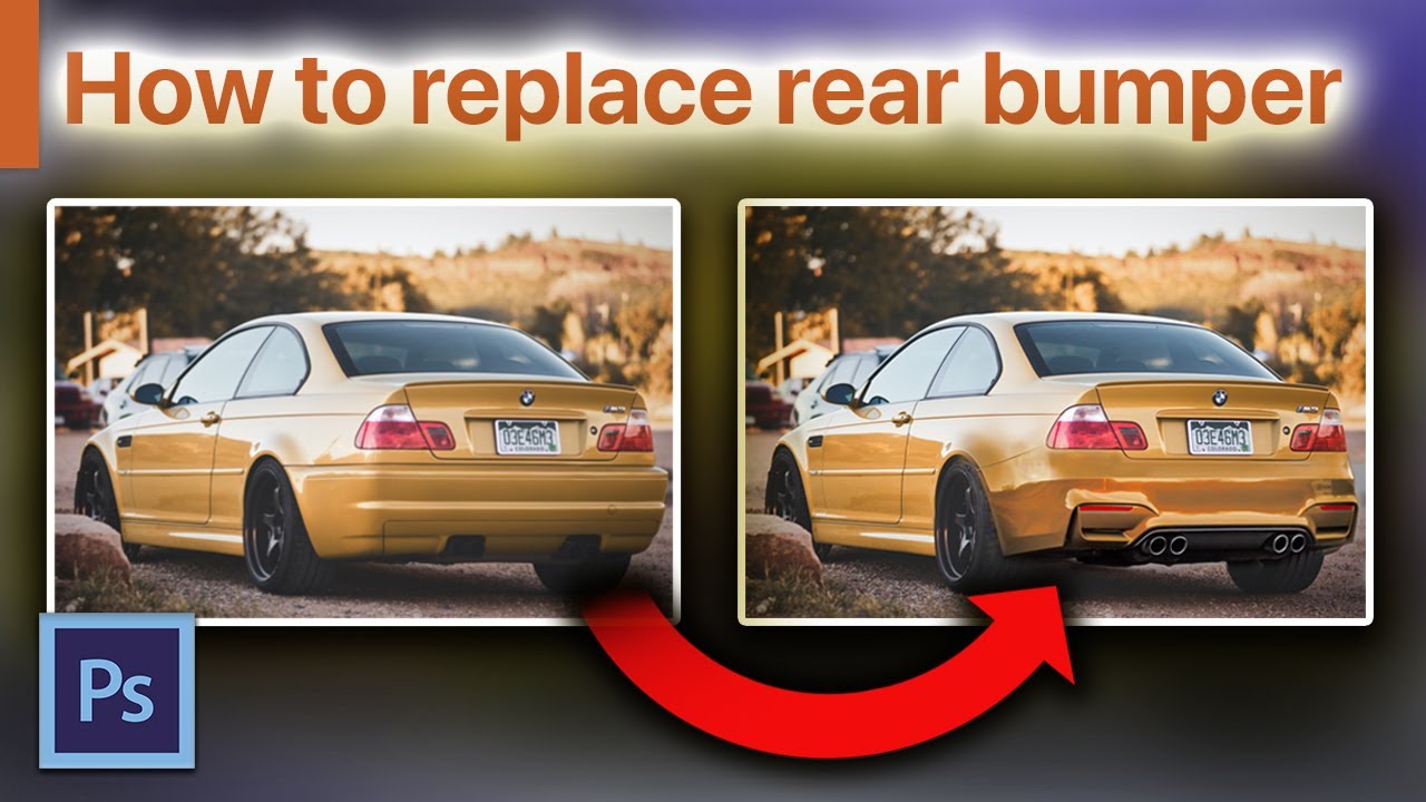 How to replace rear bumper