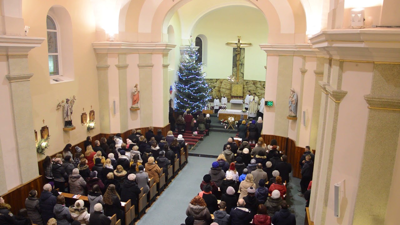 ŠÚROVCE - Polnočná sv. omša 24.- 25.12.2018