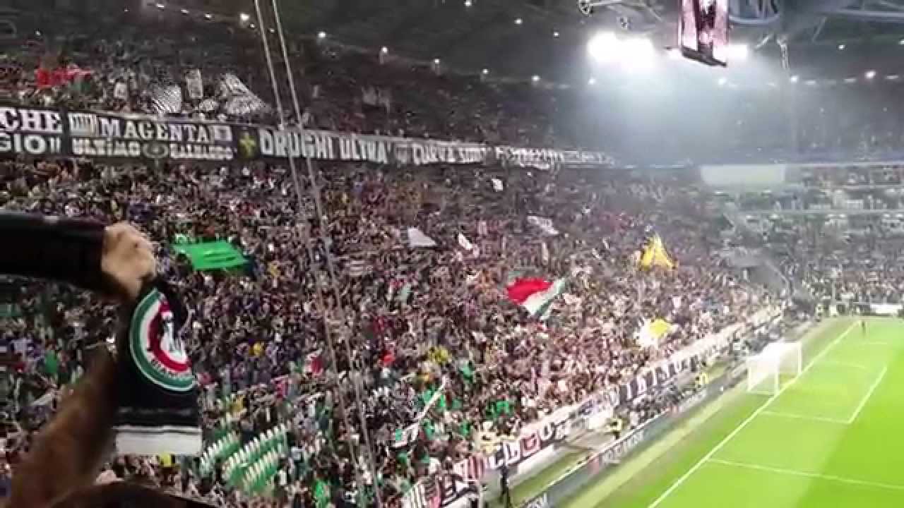 Juventus - Real Madrid 2-1 (Inno e Coreografia Champions League 05-05-2015)