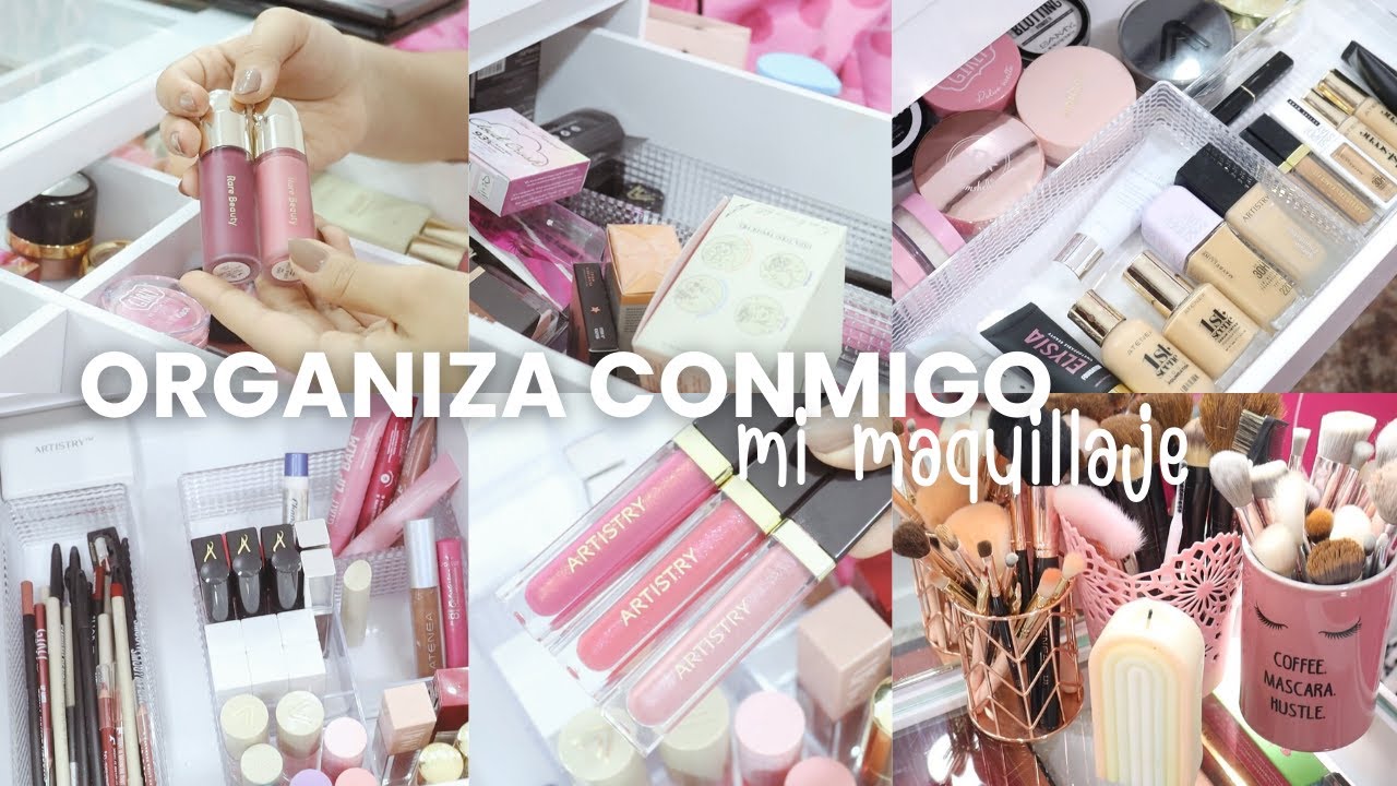 Organizando mi vanity | Depuro mi maquillaje - lauralau19
